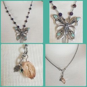 Lucky Brand Jewelry - LUCKY BRAND BUTTERFLY STONE NECKLACE! Lucky Brand Jewelry - LUCKY BRAND BUTTERFLY STONE NECKLACE!